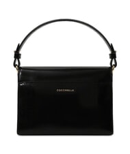 COCCINELLE CAMPIONARIO - BINXIE SHINY CALF Minibolso con correa para el hombro negro - Bolsos Mujer - 3