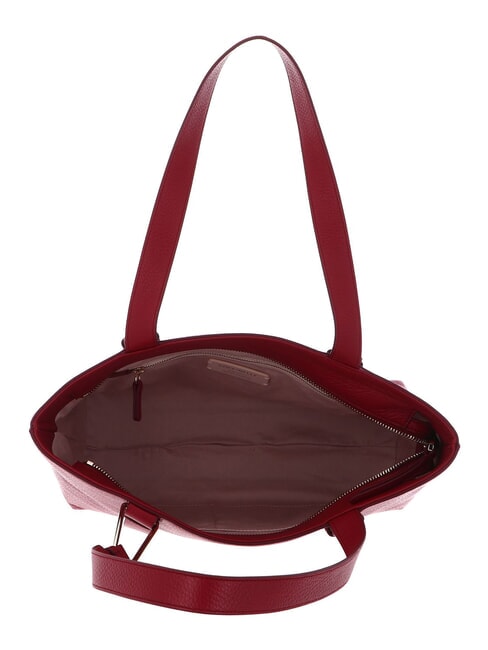 CAMPIONARIO - MALORY  Bolso shopping de piel sangr&iacute;a - Bolsos Mujer