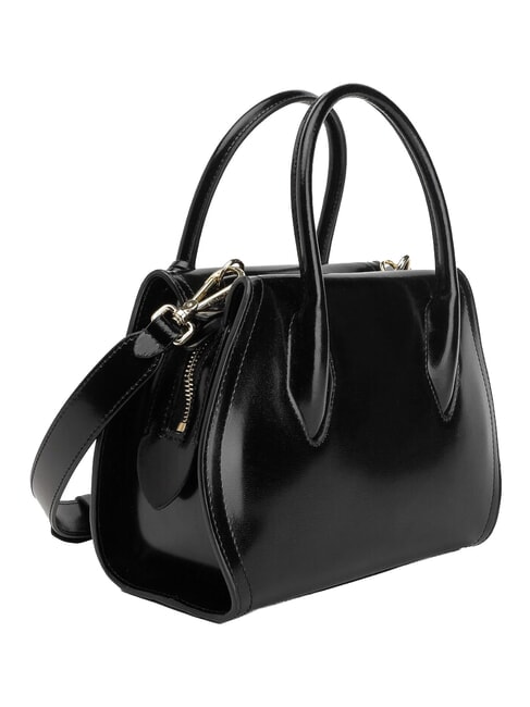 CAMPIONARIO - LORD SHINY CALF Bolso de mano con correa para el hombro. negro - Bolsos Mujer