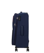 AMERICAN TOURISTER AIR WAVE Carro mediano, expandible azul marino/naranja - Trolley Semirr&iacute;gidos - 5