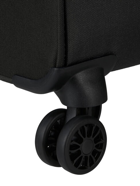 AIR WAVE Carro mediano, expandible NEGRO / ROJO - Trolley Semirr&iacute;gidos