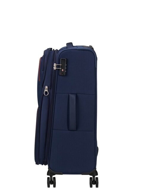 AIR WAVE Cabina + Juego de carritos medianos + grandes azul marino/naranja - Set Trolley