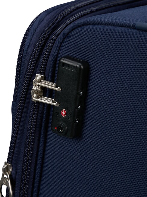 AIR WAVE Cabina + Juego de carritos medianos + grandes azul marino/naranja - Set Trolley