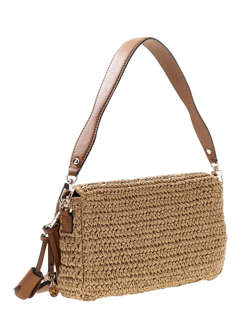 OFELIA Bolso de hombro natural / co&ntilde;ac - Bolsos Mujer