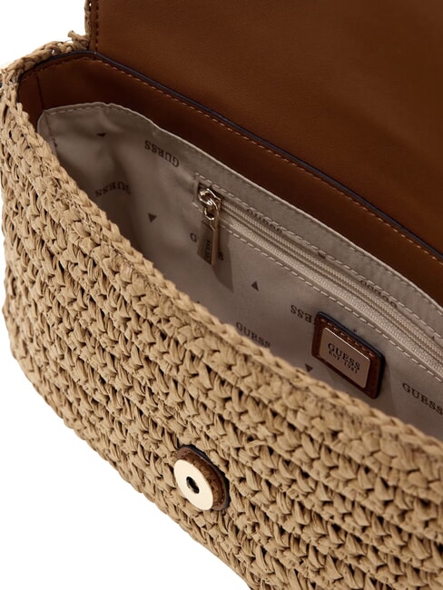 OFELIA Bolso de hombro natural / co&ntilde;ac - Bolsos Mujer