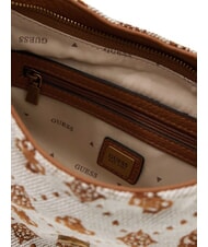 GUESS CAMDEN Bolso de hombro co&ntilde;ac / aceitunas - Bolsos Mujer - 4