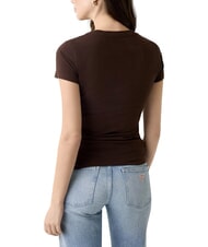 GUESS ZEBRA TRIANGLE Camiseta de manga corta marr&oacute;n regio - camiseta - 3