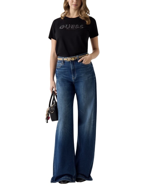 STUDS SCRIPT Camiseta de manga corta jetbla - camiseta