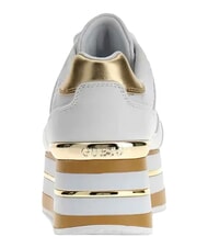 GUESS HANSIN4 Zapatillas platino blanco - Zapatos Mujer - 4