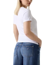GUESS STUDS SCRIPT Camiseta de manga corta purwhite - camiseta - 3
