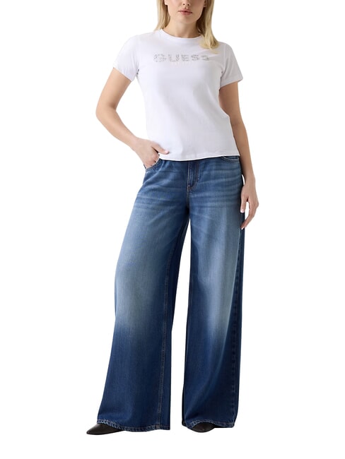 STUDS SCRIPT Camiseta de manga corta purwhite - camiseta