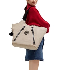 KIPLING NEW CICELY Bolso de hombro Volver a la herencia beige - Bolsos Mujer - 2