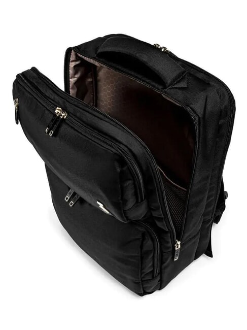 ECO-MOOD Mochila de poli&eacute;ster reciclado negro - Mochilas Escuela & Tiempo Libre