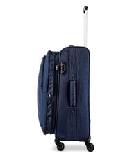 R RONCATO HEXA SOFT Carro mediano, expandible blu navy - Trolley Semirr&iacute;gidos - 4