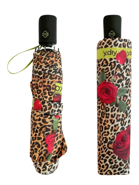 ROSE paraguas plegable autom&aacute;tico rosa salvaje - Paraguas