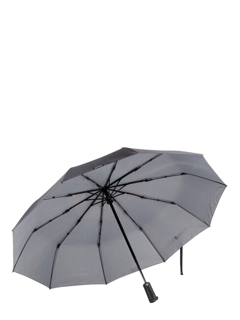 DANDY paraguas plegable autom&aacute;tico lunares negros oscuros - Paraguas