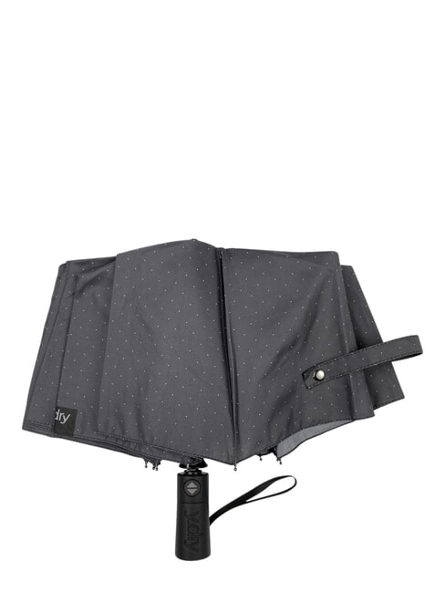 DANDY paraguas plegable autom&aacute;tico lunares negros oscuros - Paraguas
