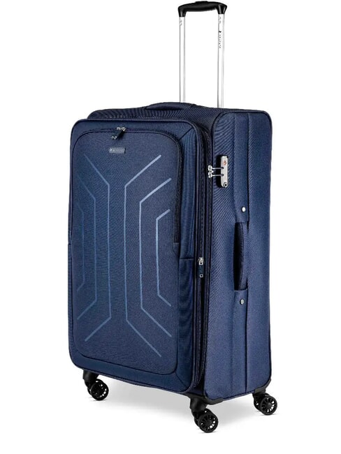 HEXA SOFT Carro grande y extensible blu navy - Trolley Semirr&iacute;gidos