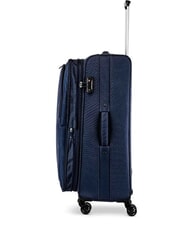 R RONCATO HEXA SOFT Carro grande y extensible blu navy - Trolley Semirr&iacute;gidos - 4