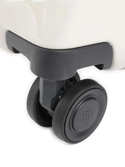 PQ-LIGHT Trolley de cabina ultrafino blanco - Equipaje de mano