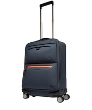 PIQUADRO CORNER SPECIALE GOMMATO Carro para equipaje de mano resistente al agua azul - Equipaje de mano - 3