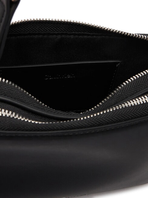 SIGNATURE LOGO STRAP Estuche para c&aacute;mara con doble funci&oacute;n N&iacute;quel negro/brillante - Bolsos Mujer