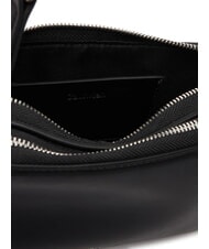 CALVIN KLEIN SIGNATURE LOGO STRAP Estuche para c&aacute;mara con doble funci&oacute;n N&iacute;quel negro/brillante - Bolsos Mujer - 5