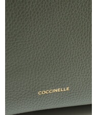 COCCINELLE JINNY Mochila de cuero algas - Bolsos Mujer - 3