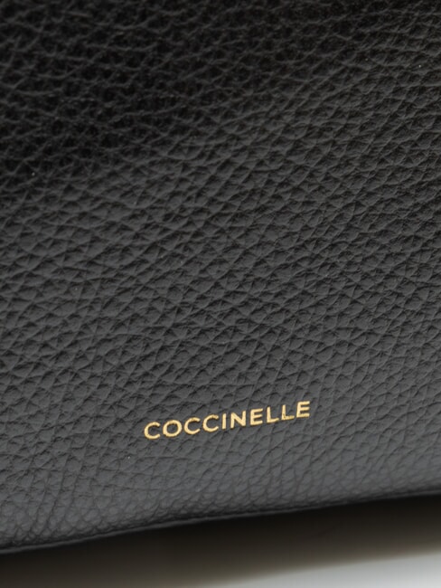 JINNY Mochila de cuero negro - Bolsos Mujer