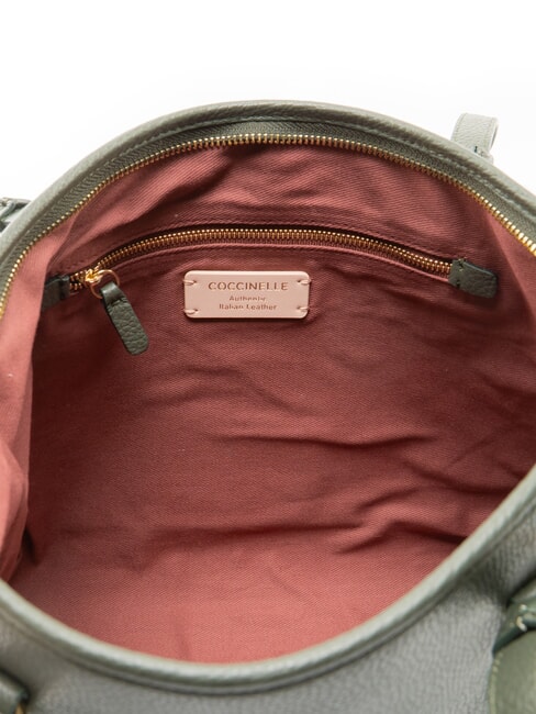 MARINA Bolsa de compras de cuero algas - Bolsos Mujer