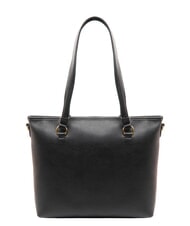 COCCINELLE MARINA Bolsa de compras de cuero negro - Bolsos Mujer - 3