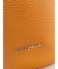 COCCINELLE CHARLOTTE Mini bolso cubo de piel CUIR - Bolsos Mujer - 4