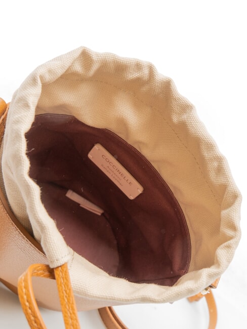 CHARLOTTE Mini bolso cubo de piel CUIR - Bolsos Mujer