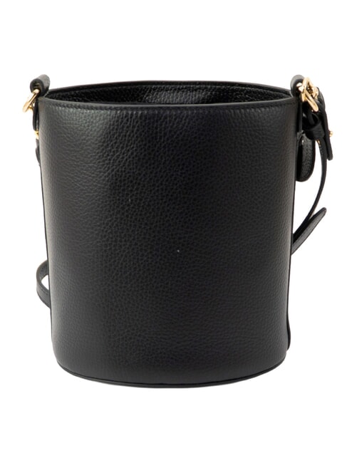 CHARLOTTE Mini bolso cubo de piel negro - Bolsos Mujer