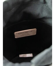 COCCINELLE CHARLOTTE Mini bolso cubo de piel negro - Bolsos Mujer - 4