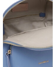 COCCINELLE CHARLOTTE Mochila de cuero azul - Bolsos Mujer - 5