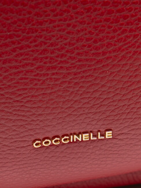 CHARLOTTE Mochila de cuero sangr&iacute;a - Bolsos Mujer