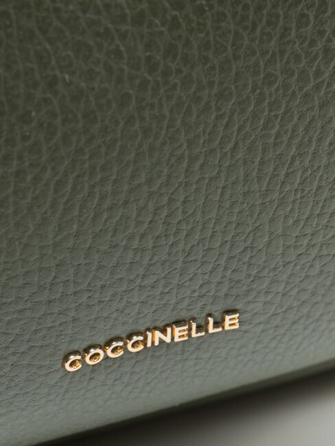 CHARLOTTE Mochila de cuero algas - Bolsos Mujer