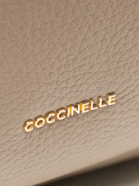 CHARLOTTE Mochila de cuero topo c&aacute;lido - Bolsos Mujer