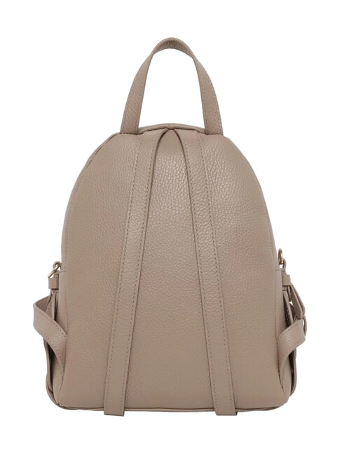 CHARLOTTE Mochila de cuero topo c&aacute;lido - Bolsos Mujer