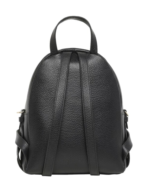 CHARLOTTE Mochila de cuero negro - Bolsos Mujer