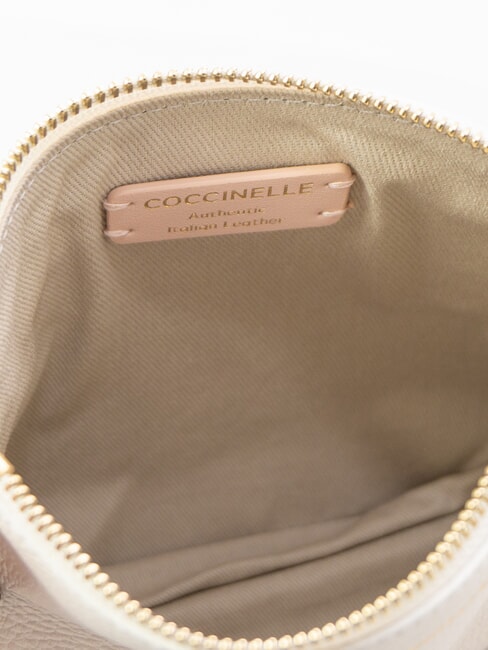 LORINE Bolso de mano de cuero blanco - Bolsos Mujer