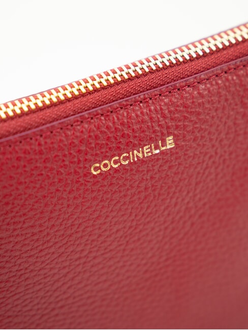 LORINE Bolso de mano de cuero sangr&iacute;a - Bolsos Mujer