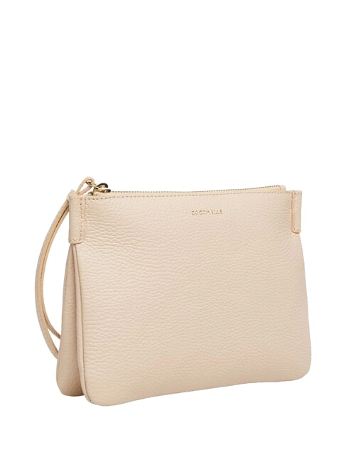 LORINE Bolso de mano de cuero rosetas - Bolsos Mujer