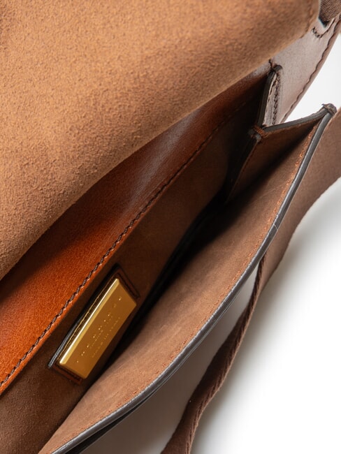 STORY Ri&ntilde;onera de cuero BROWN - Bolsos Mujer