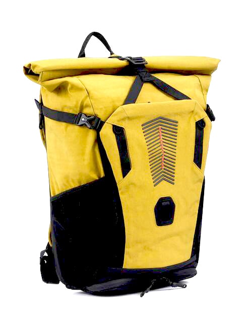 INIA Mochila RollTop para PC de 15,6" amarillo - Mochilas para port&aacute;til