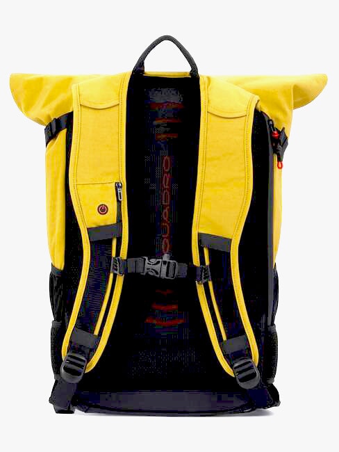 INIA Mochila RollTop para PC de 15,6" amarillo - Mochilas para port&aacute;til