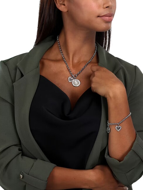 LOVE SPECIAL Kit de pulsera y collar ACERO - Pulseras