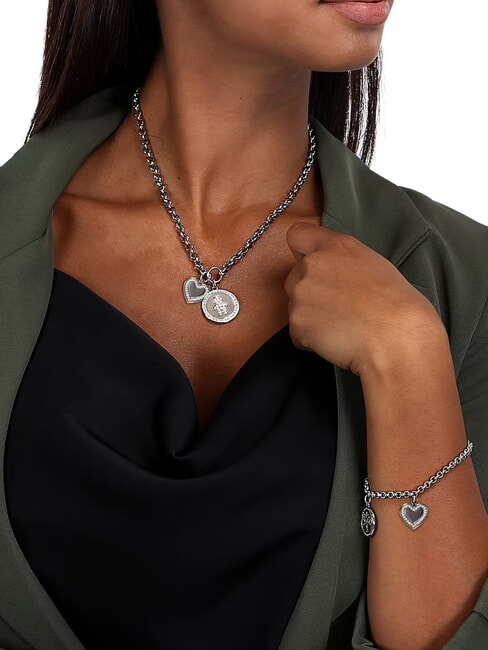 LOVE SPECIAL Kit de pulsera y collar ACERO - Pulseras