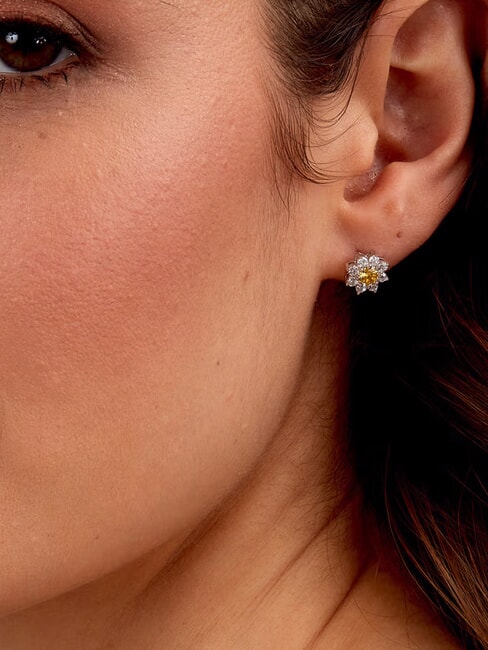 TESORI Pendientes amarillo - Pendientes